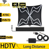 3800miles long range tv antenna dvb t2 satellite signal booster digital hdtv patch antenna amplifier for local free hd channels