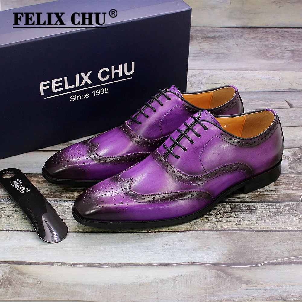 Size 6-13 Handcrafted Mens Wingtip Oxford Shoes Genuine Calfskin Leather Brogue Dress Shoes Classic Business Formal Shoes Man 4 Size 6-13 Handcrafted Mens Wingtip Oxford Shoes Genuine Calfskin Leather Brogue Dress Shoes Classic Business Formal Shoes Man 4