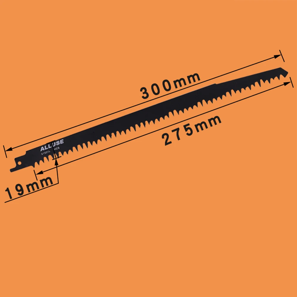 

5/1pcs Reciprocating Saw Blades BI-Metal Handsaw Wood Pruning Cutting Jigsaw Blade Woodworing Hand Tools S1531 300MM