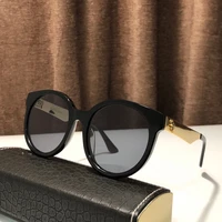 super sung ss054 sunglasses for men women summer style anti ultraviolet retro plate full frame random box