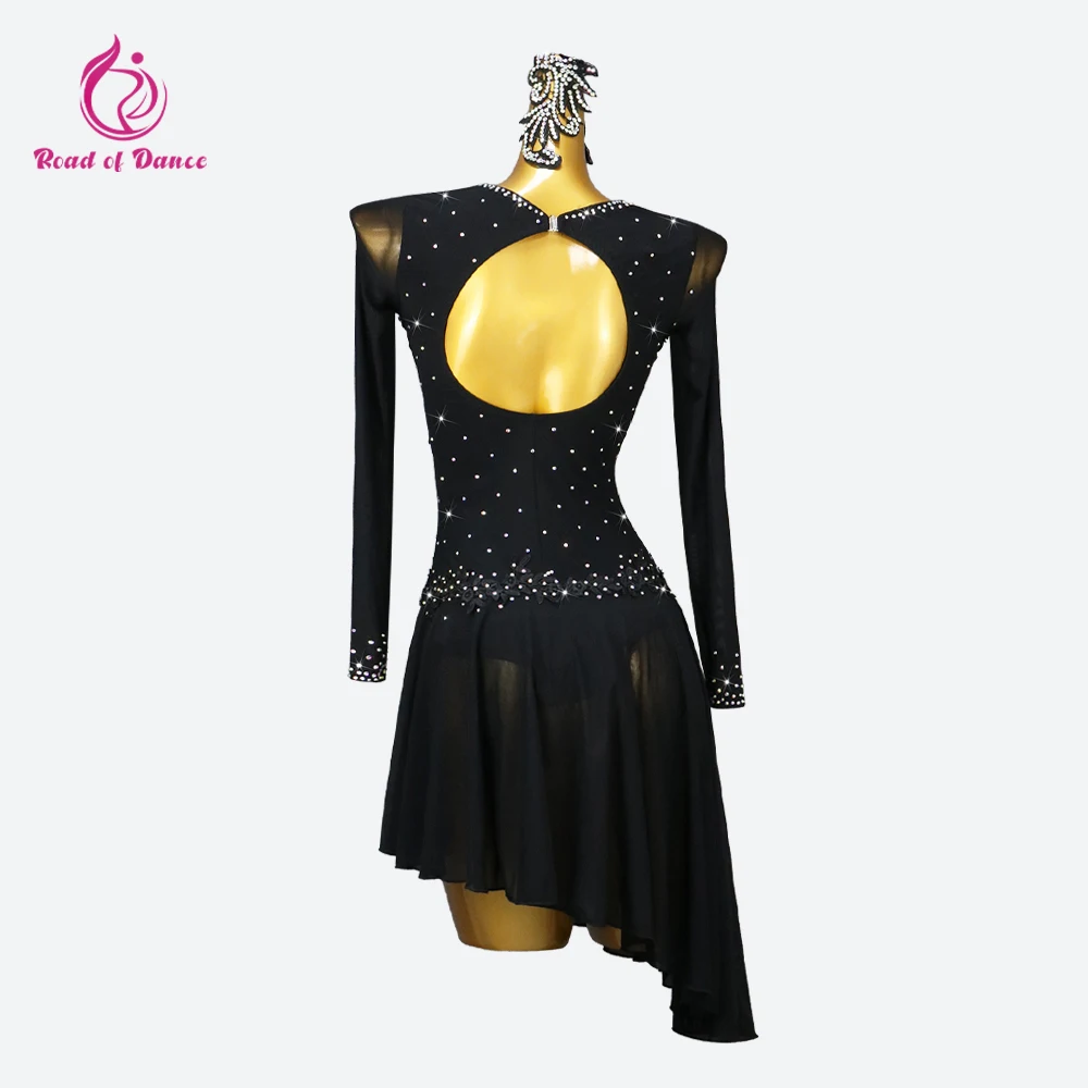 Платье для латинских танцев праздничный костюм девочек детский женский