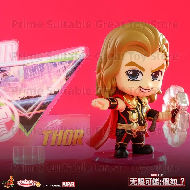 Фото В наличии: Оригинальная коллекционная мини-фигурка Hot Toys What If Captain Carter Zombie Hunter Spider-Man COSBABY, подарок и предмет коллекционирования №3
