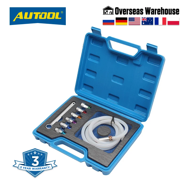 

8pc Brake Bleeder Wrenches Bleed Extractor 12 Pts Socket & Check Valve Manual Brake Oil Bleed Hose and Drain Plug Wrench