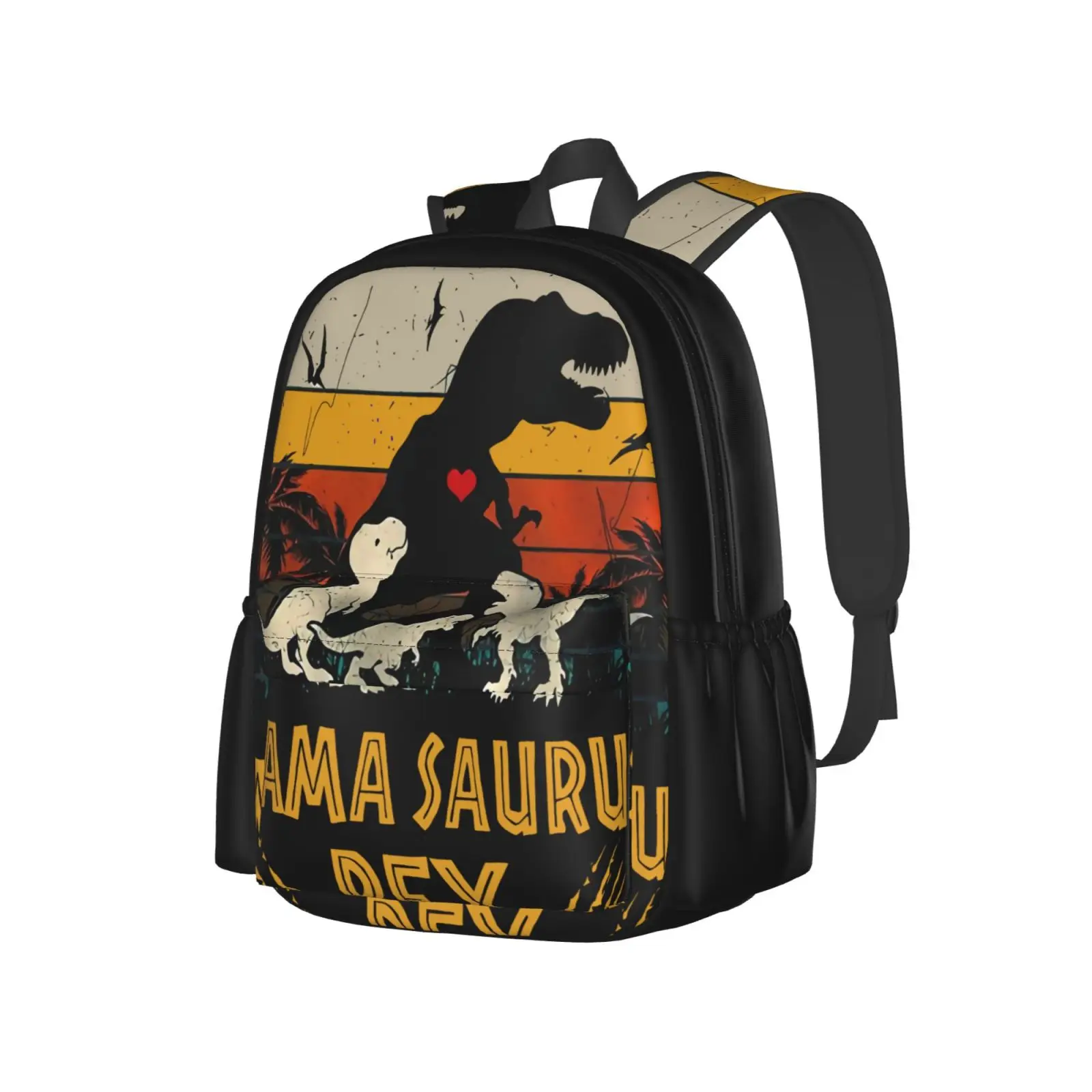 

Сумка Mamasaurus Rex I для мужчин и женщин, зеркальный Карманный Рюкзак для тройной мамы, для экрана