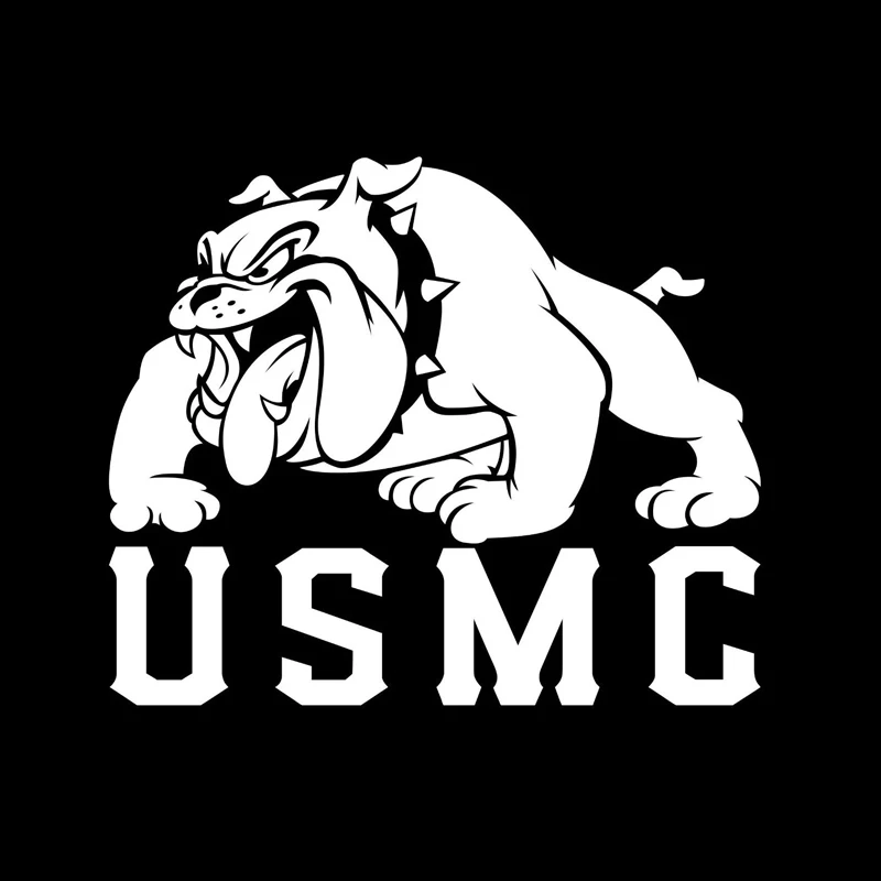 Американская морская корпорация USMC дьявол раньше морские военные виниловые