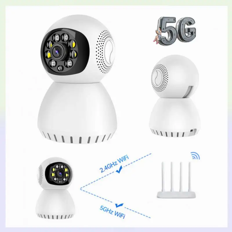 

Детский монитор, стандартная Wi-Fi IP-камера 720P HD CCTV камера видеонаблюдения с датчиком, ночным видением, маленькая видеокамера, внутренний мони...