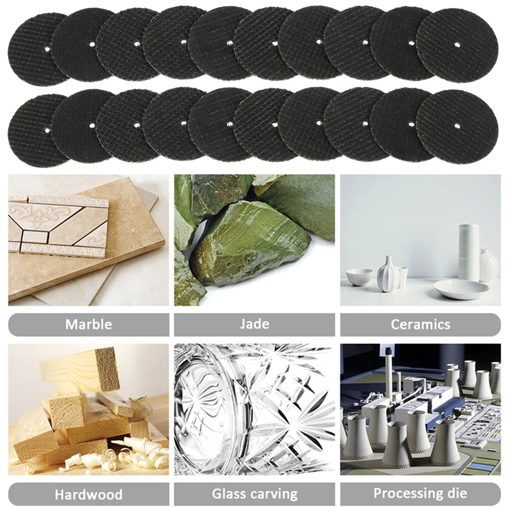 

Circular Cutting Discs 24mm 36pcs Abrasive Fiber For Metal Grinding Wheel Plastic Power Tool Ressin Accessories