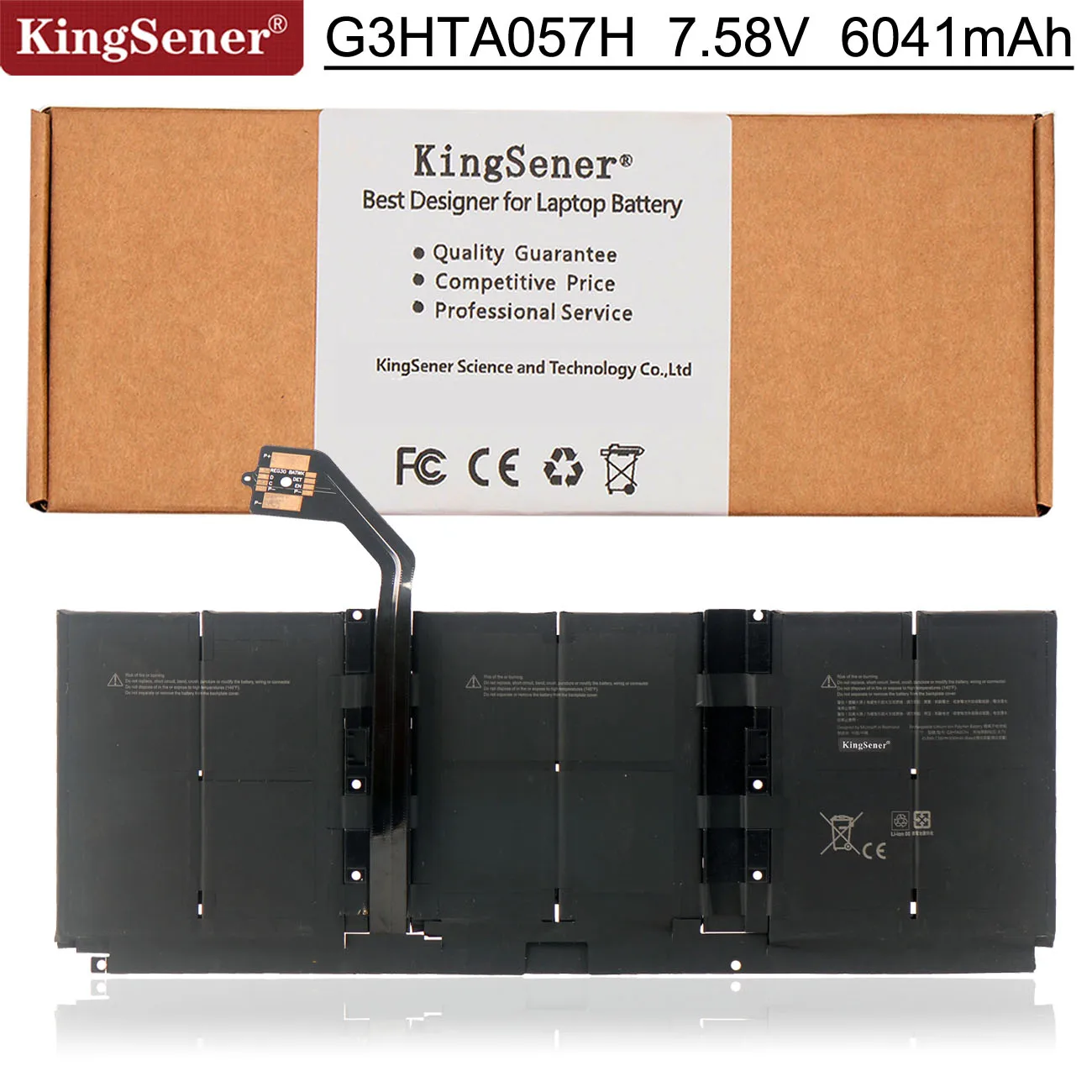 KingSener G3HTA057H G3HTA058H Laptop Battery For Microsoft Surface Laptop 3 15