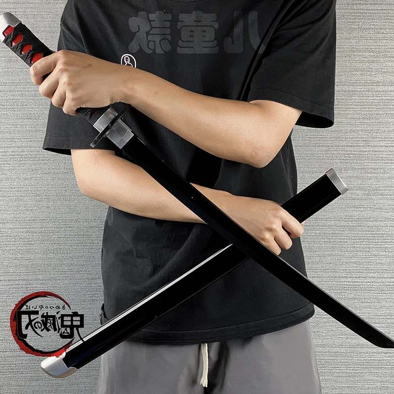 Детский деревянный нож 76 см аниме-Клинок для демонстрации привидений и