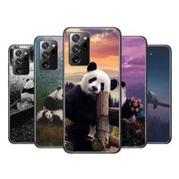 cute animal panda for samsung galaxy a01 a11 a22 a12 a21s a31 a41 a42 a51 a71 a32 a52 a52s a72 a02s a03s phone case