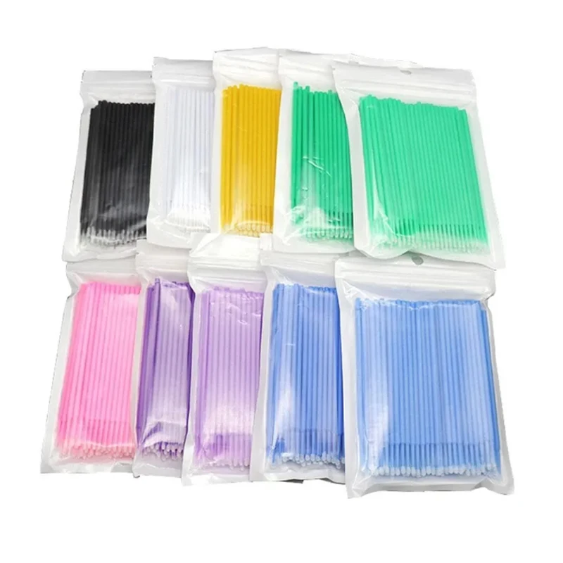 100 шт. щётки для ремонта автомобиля с тонким наконечником