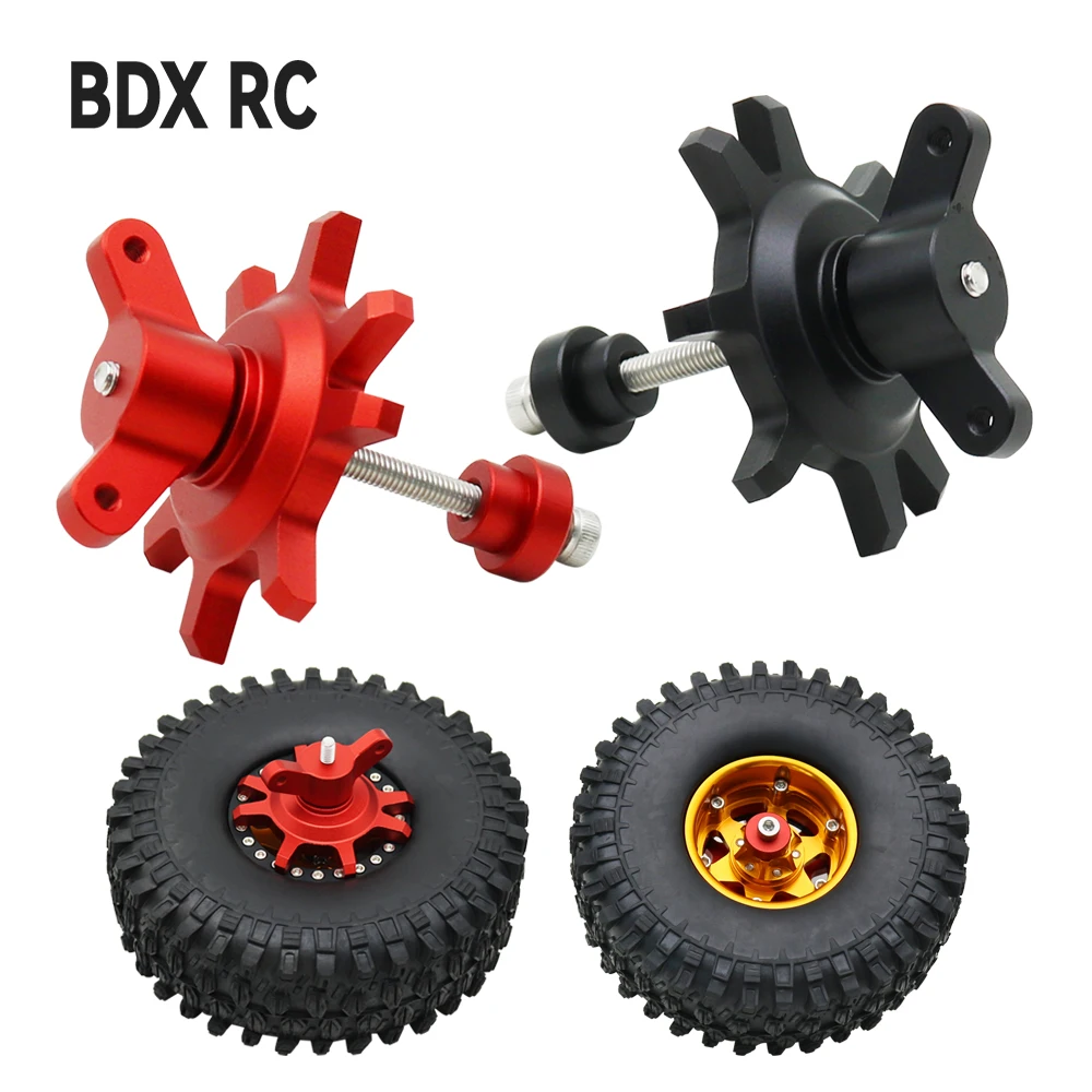 

Rc Car Metal Tire Assembly Disassembly Auxiliary Tool for 1/10 RC Crawler Car 1.9 2.0 Inch Beadlock Wheel