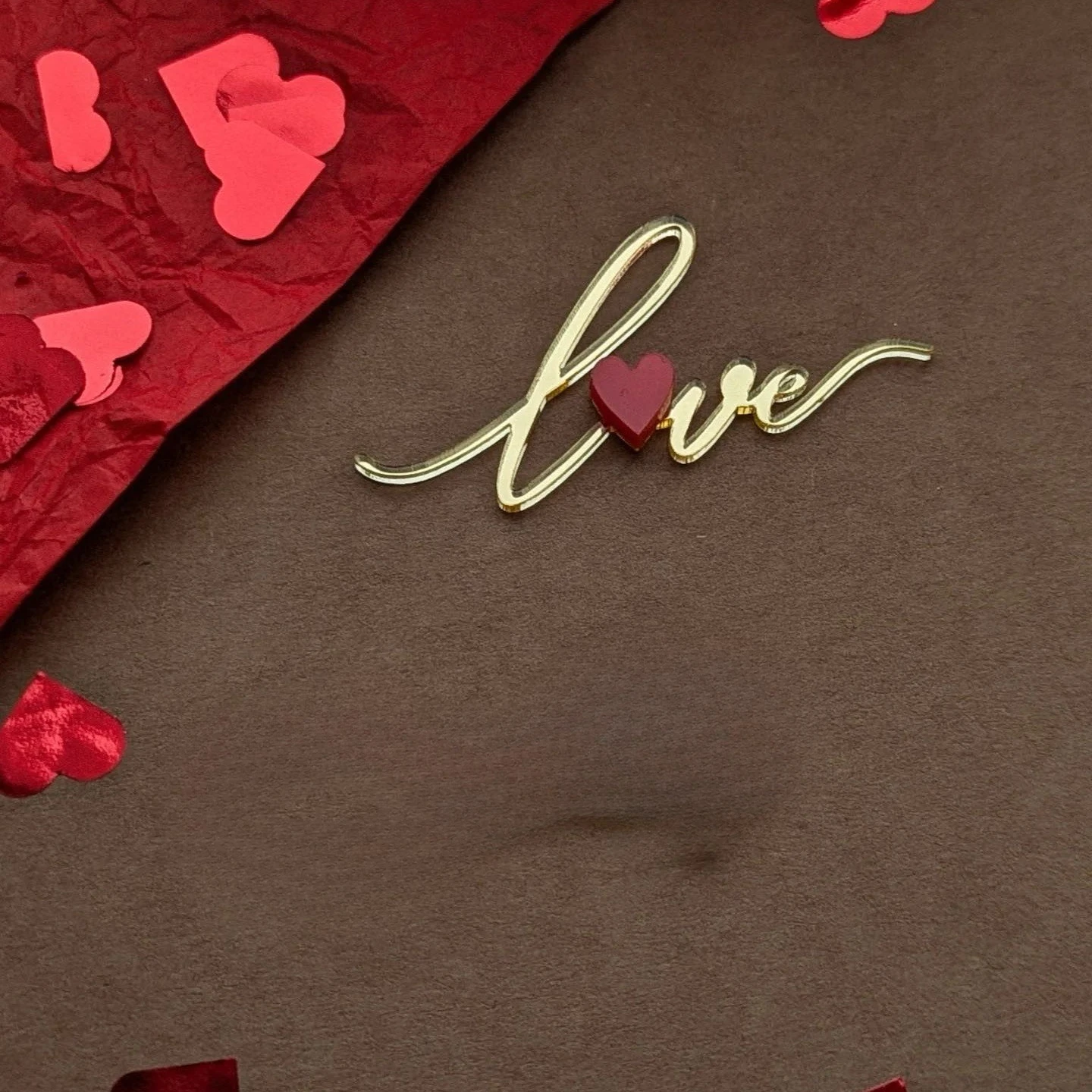 

Золотые круглые акриловые топперы для торта MOONBIFFY