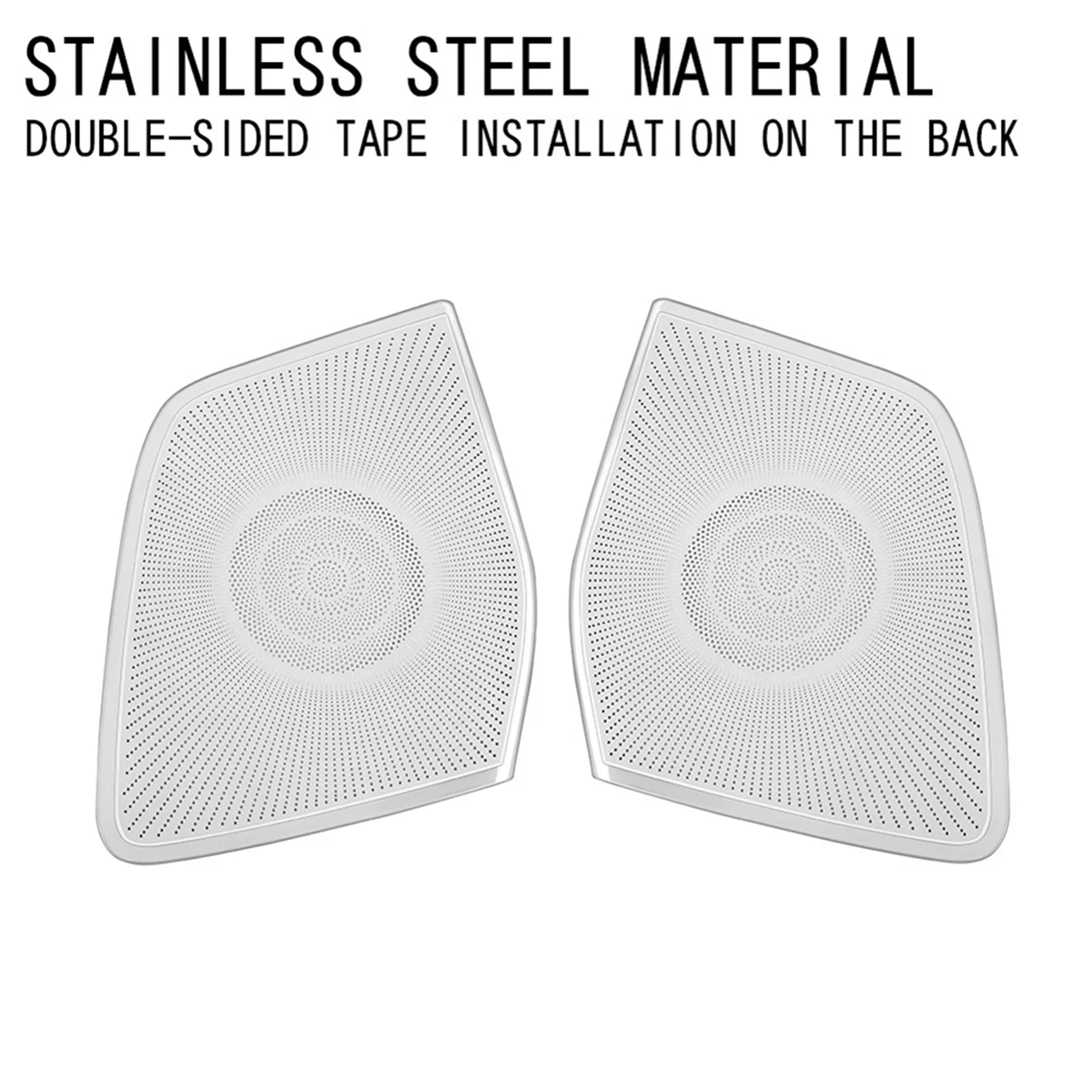 Автомобильная крышка громкоговорителя для передней двери из нержавеющей стали