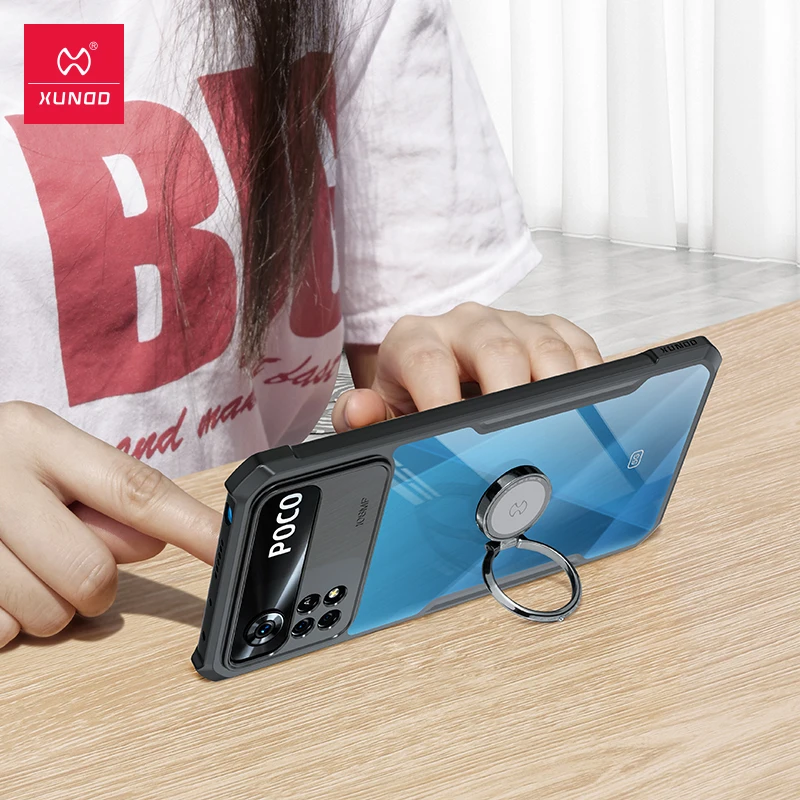 for poco x4 pro 5g case xundd shockproof case for xiaomi poco x3 x4 pro case transparent protective phone cover dustproof shell free global shipping