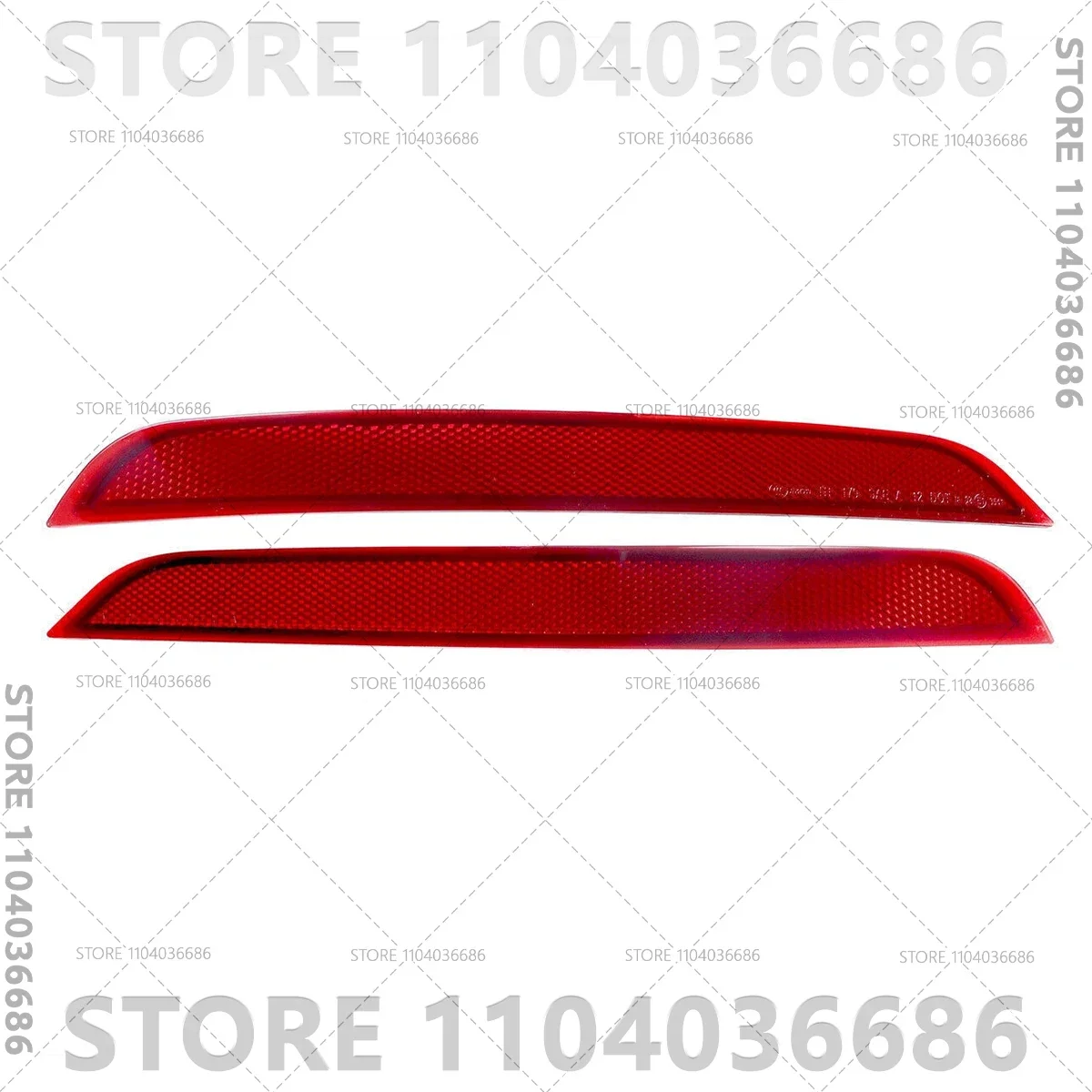 Фото Для BMW X5 2014 2015 2016 2017 2018 (35dx 35i 35ix 40ex 50ix) (F15) отражатель заднего бампера 63147290091 63147290092 №3