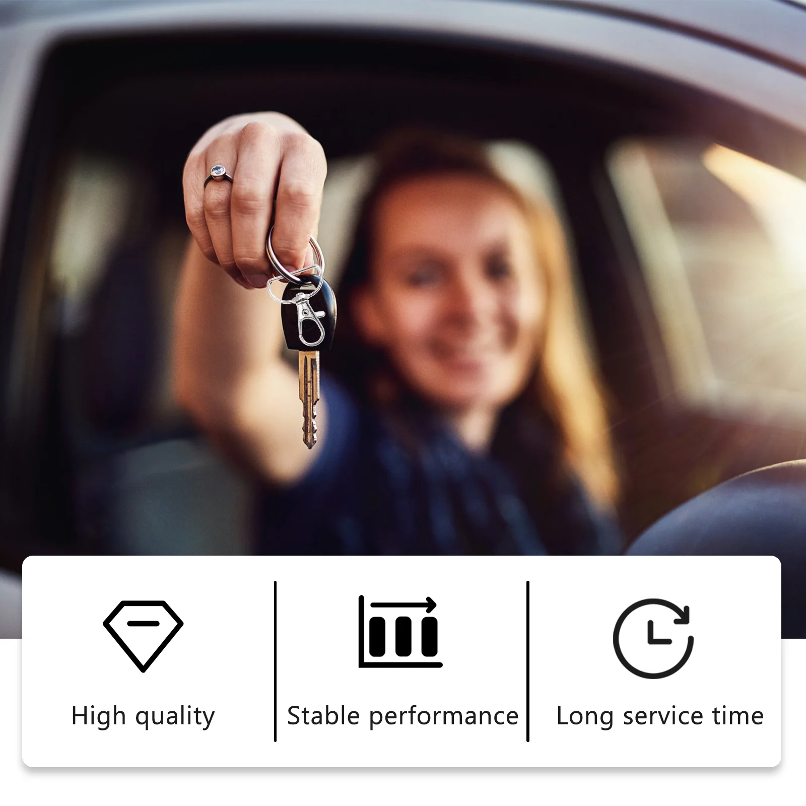 35 шт. брелок с пряжкой-лобстером металлическая застежка-крючок D-образное кольцо