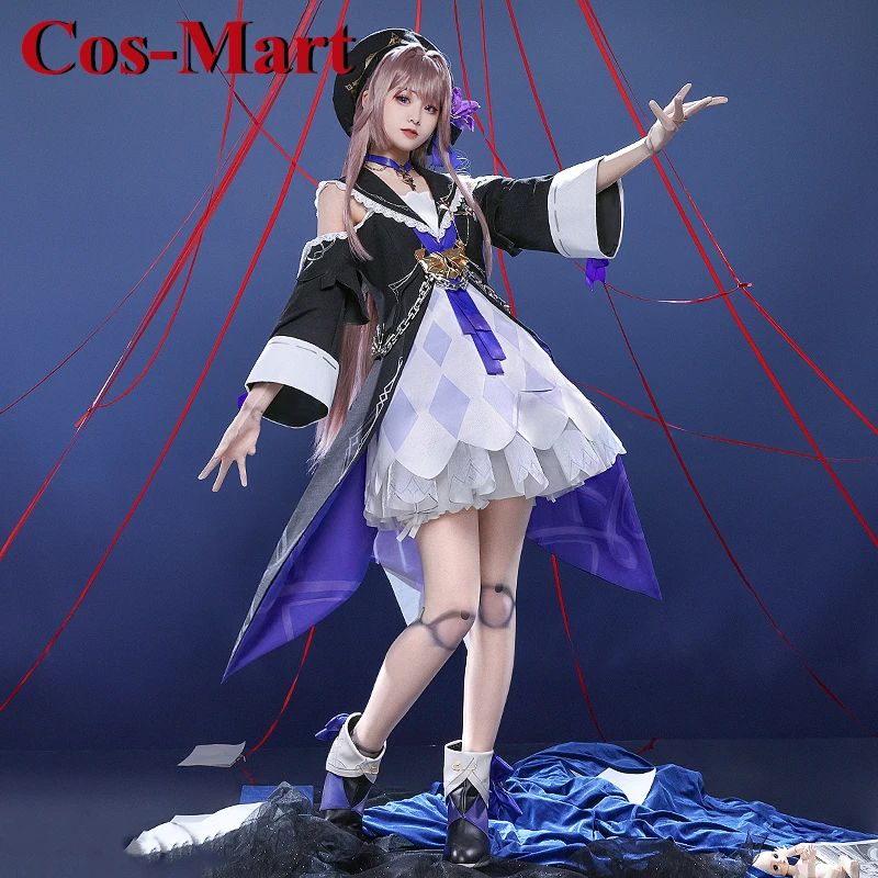 

Cos-Mart Game Honkai: Star Rail Herta Cosplay Costume Gorgeous Sweet Uniform Dress Female Activity Party Role Play Clothing New