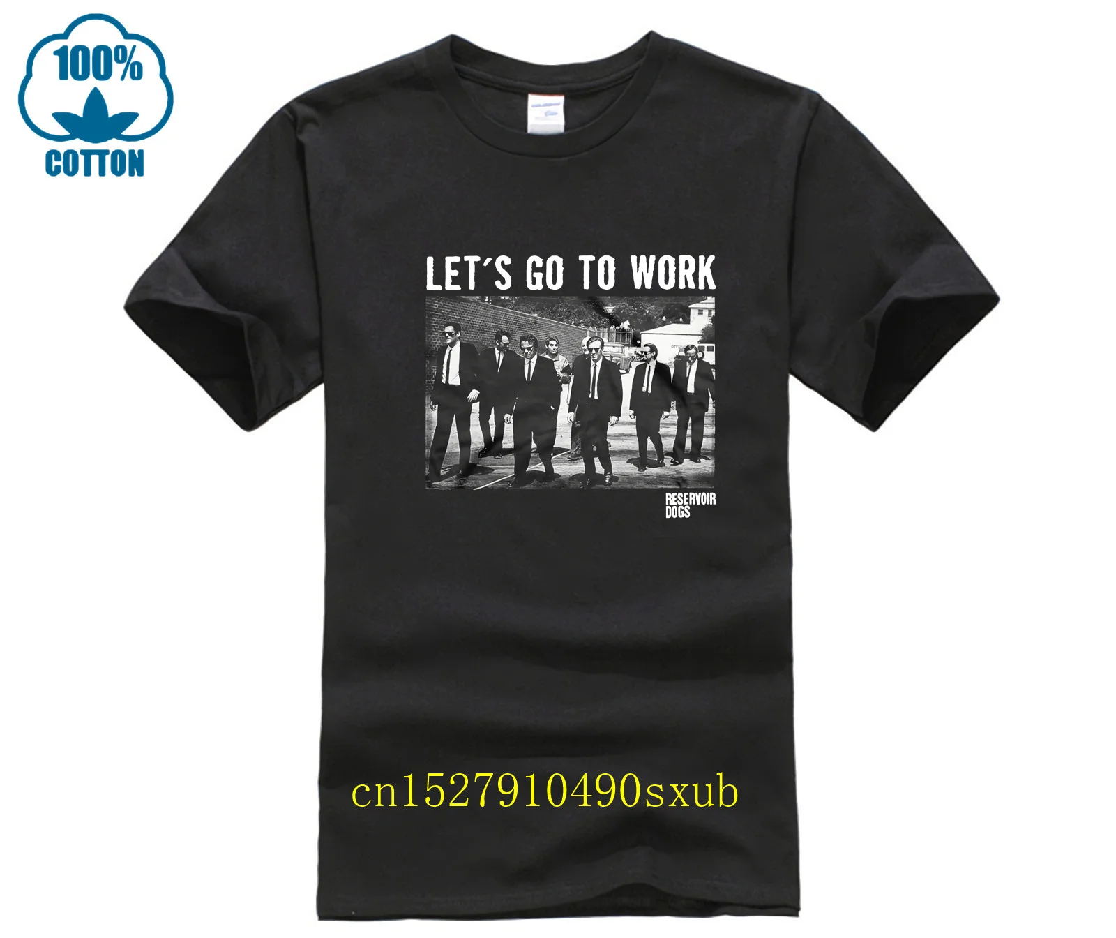 Летняя новинка, Мужская хлопковая футболка, Официальная Лицензированная футболка с изображением водохранимых собак, пойдем на работу