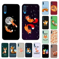 maiyaca anime funny foxs lovely cute phone case for samsung a51 01 50 71 21s 70 10 31 40 30 20e 11 a7 2018