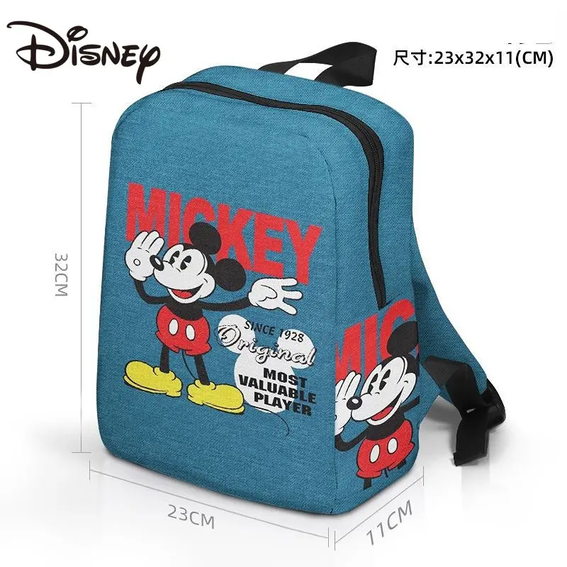 Disneyland Series Classic Mickey Mouse Minnie Peripheral Small Canvas Backpack Backpack Children's Day Gift School Bag