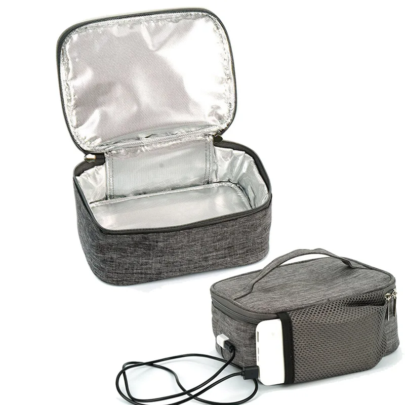 

Контейнер для разогрева еды, 12 В, с USB-разъемом, водонепроницаемый