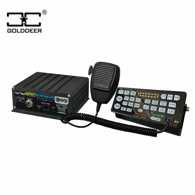 

Police/Ambulance car electronic 100w Siren & speaker (SLS-171)