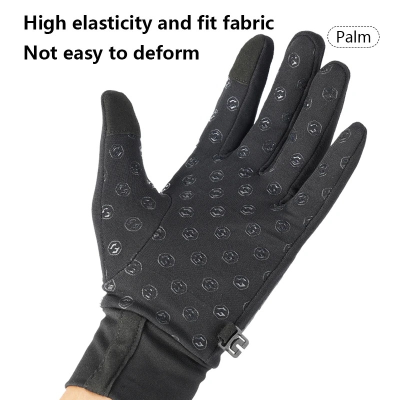 GUB 2130 Велосипедные перчатки с длинными пальцами мягкой подкладкой теплая