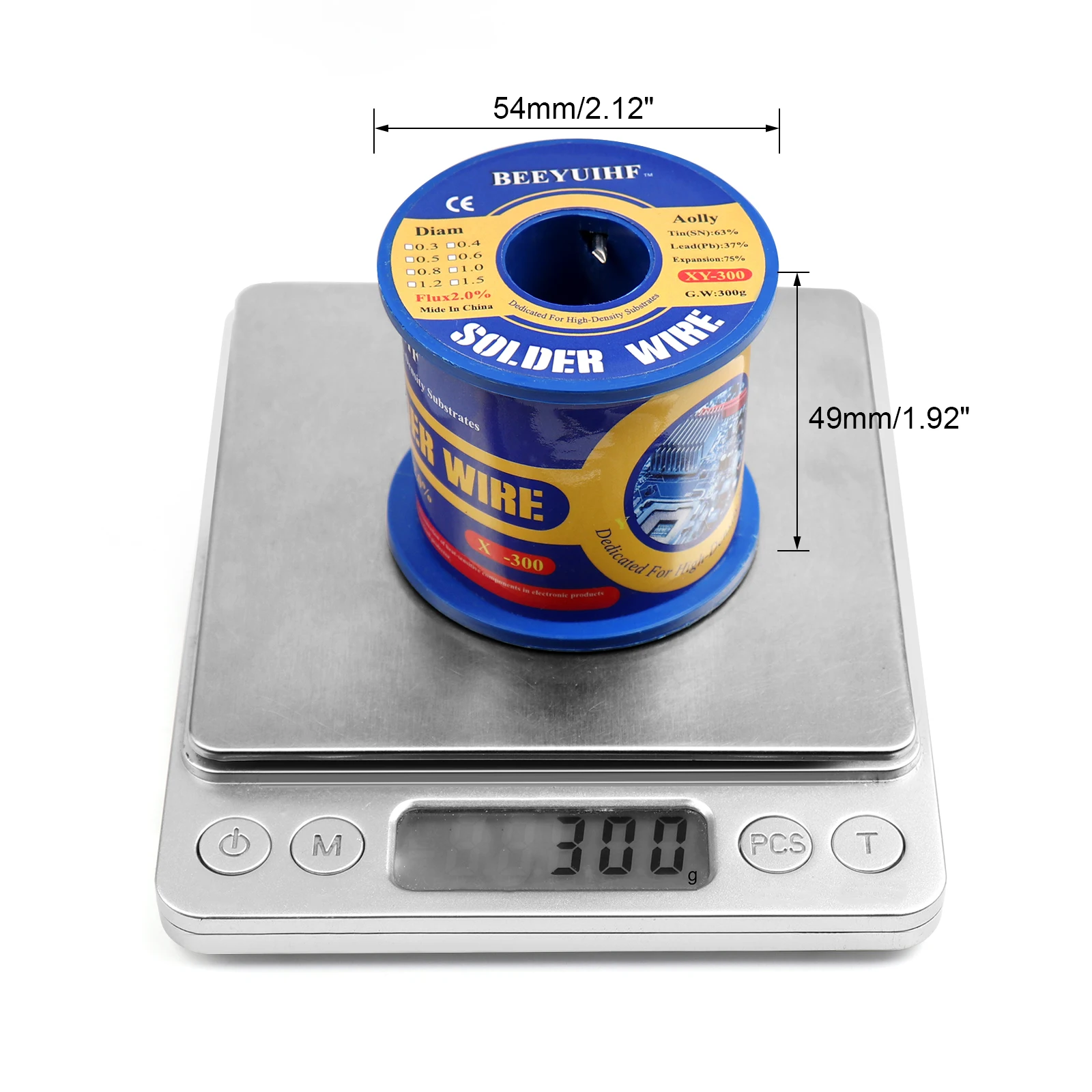 Оловянная проволока для припоя 300 г 63/37/0 5/0 6/0 8/1 0/1 2/1 5 мм