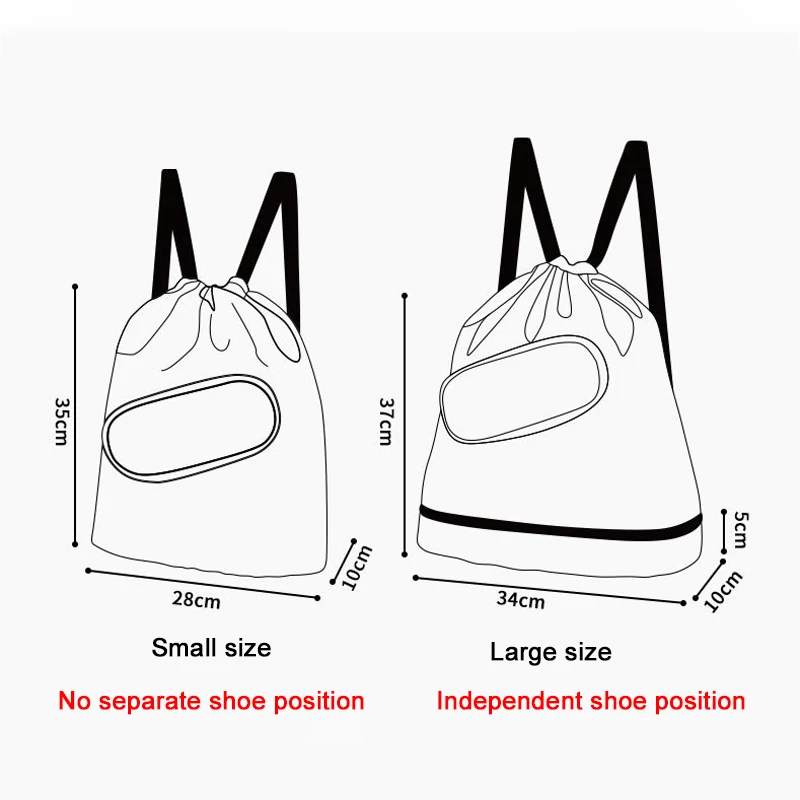 Children Waterproof Swimming Backpack Kids Outdoor Pool Beach Storage Bag Combo Dry Wet Adjustable Boys Girls Cartoon Backpacks