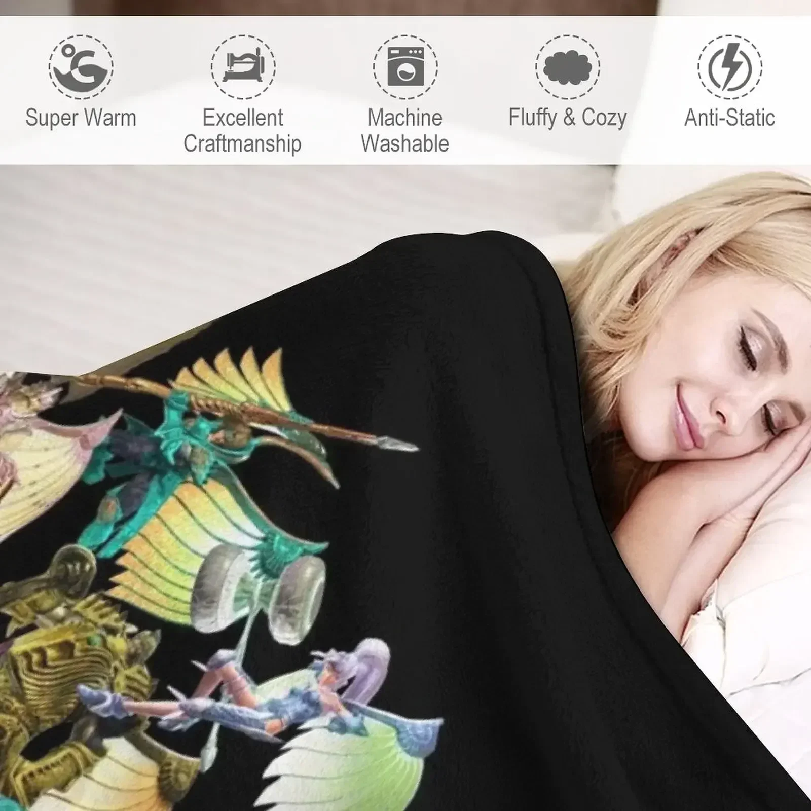 Идея подарка Legend of Dragoon Dragoons декоративное одеяло тонкое мягкие плюшевые