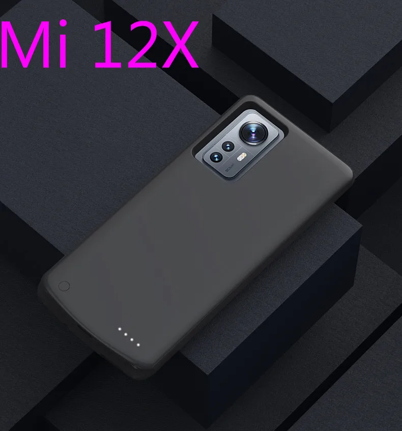 Portable Battery Charger Case for Xiaomi Mi 11T - External Battery Cover Charging Cases for Xiaomi 11T Pro Global Smart Power Ba