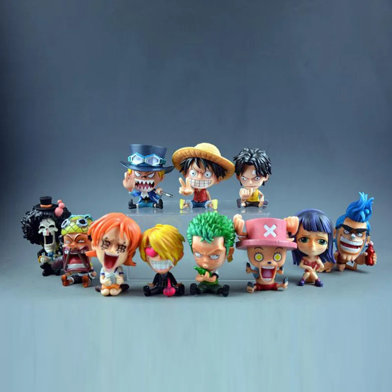 

BANDAI 8cm Anime Figure Toy One Piece Roronoa Zoro Figur Car Center Console Ornaments Collectible Figures Action Figure Toys