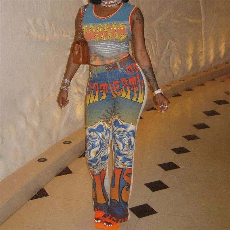 

Женская одежда для плавания, Пляжное парео с накидкой на 2023 градусов, новое уличное модное джинсовое платье с принтом и завышенной талией, облегающие брюки, однотонное платье из спандекса