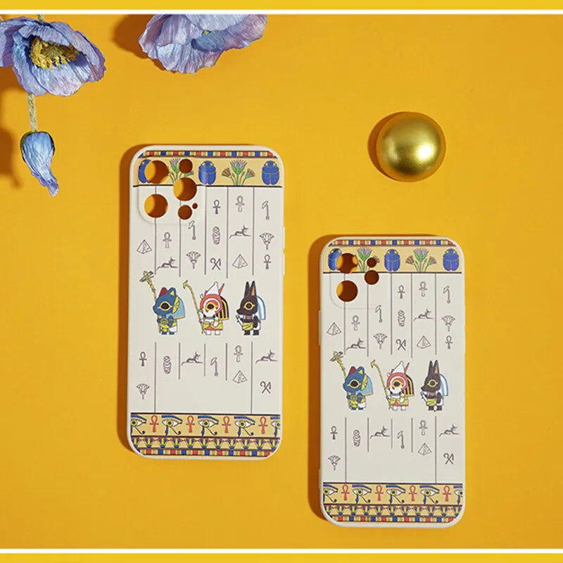 

NOHON Original Soft Case For HUAWEI MATE 40 PRO PLUS MATE 30 20X 10 ENJOY 10E 20 Z Egyptian Pharaoh Frosted Back Cover