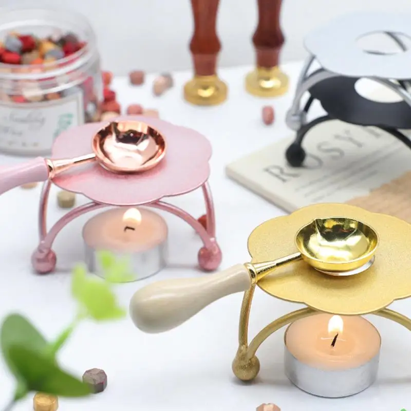 Восковая печь в стиле ретро для запечатывания штатив печати на воске печать