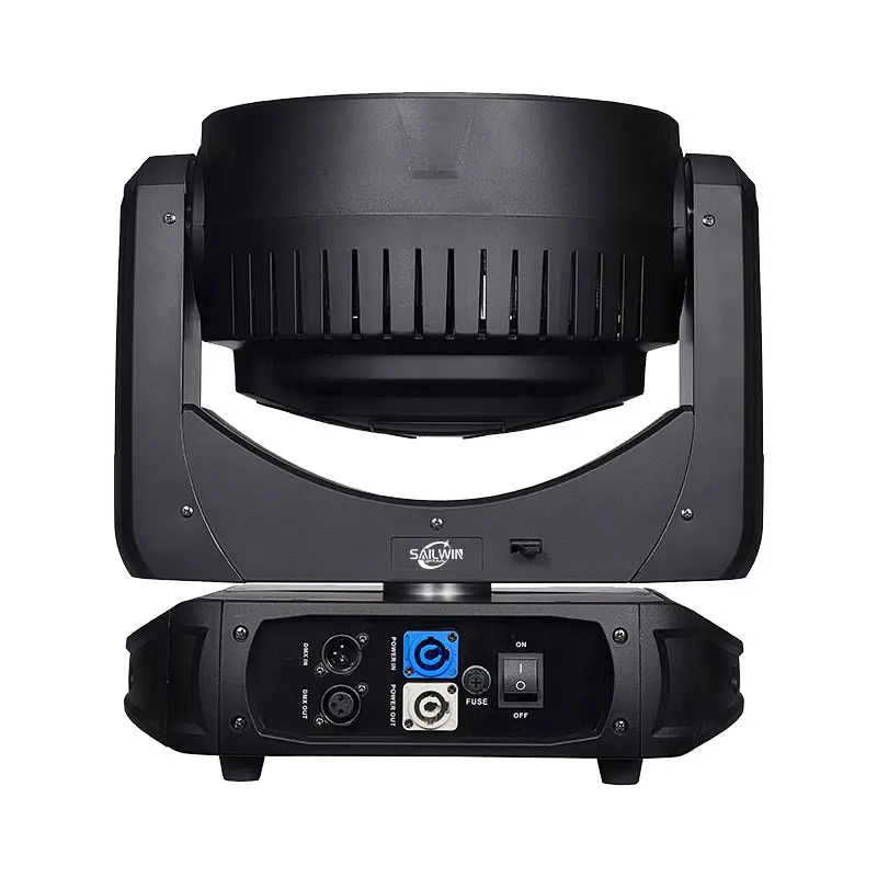 Фото Мощный светодиодный прожектор Bee Eye 19*40W K20 с зумом и вращающейся линзой, большой прожектор Bee Eye для дискотек, мероприятий и вечеринок №3