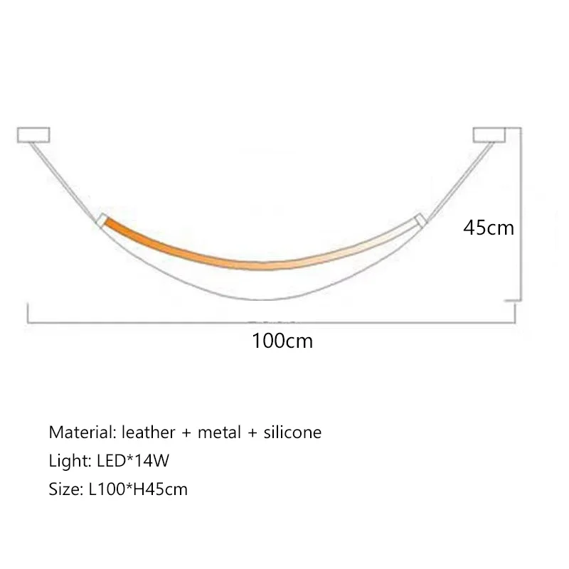 

Кожаная люстра HomeLover, индустриальный стиль