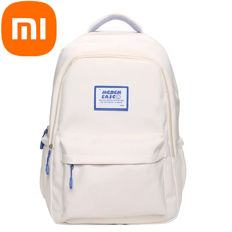 

Xiaomi Backpack Women's Versatile Campus Style Backpack Women's Large Capacity Junior High School Simple Backpack Fashion