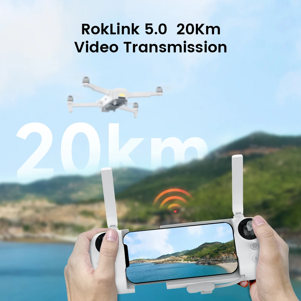 Фото FIMI X8 Tele Max новый дрон Широкоугольная телекамера 30-кратный гибридный зум Диапазон 20 км 4K 60 кадров в секунду 3-осевой подвес GPS AI Супер ночное видео №2