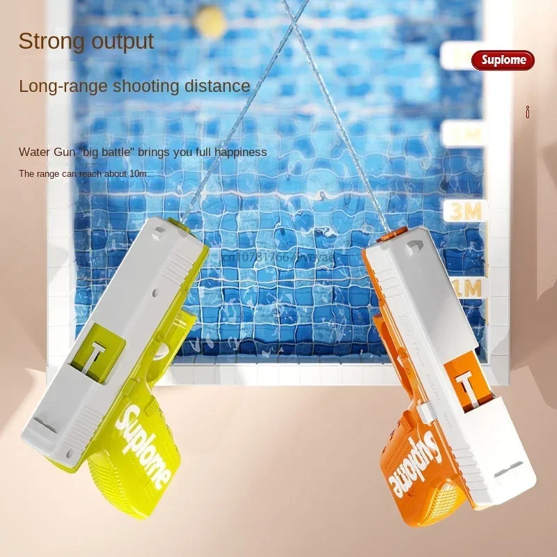 Детский Водяной Пистолет 2025 Непрерывного Действия Портативный Стиль Glock Для