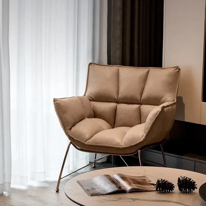 

Кресла-качалки для гостиной, современные одиночные кресла для чтения в скандинавском стиле для офиса и балкона, домашняя мебель