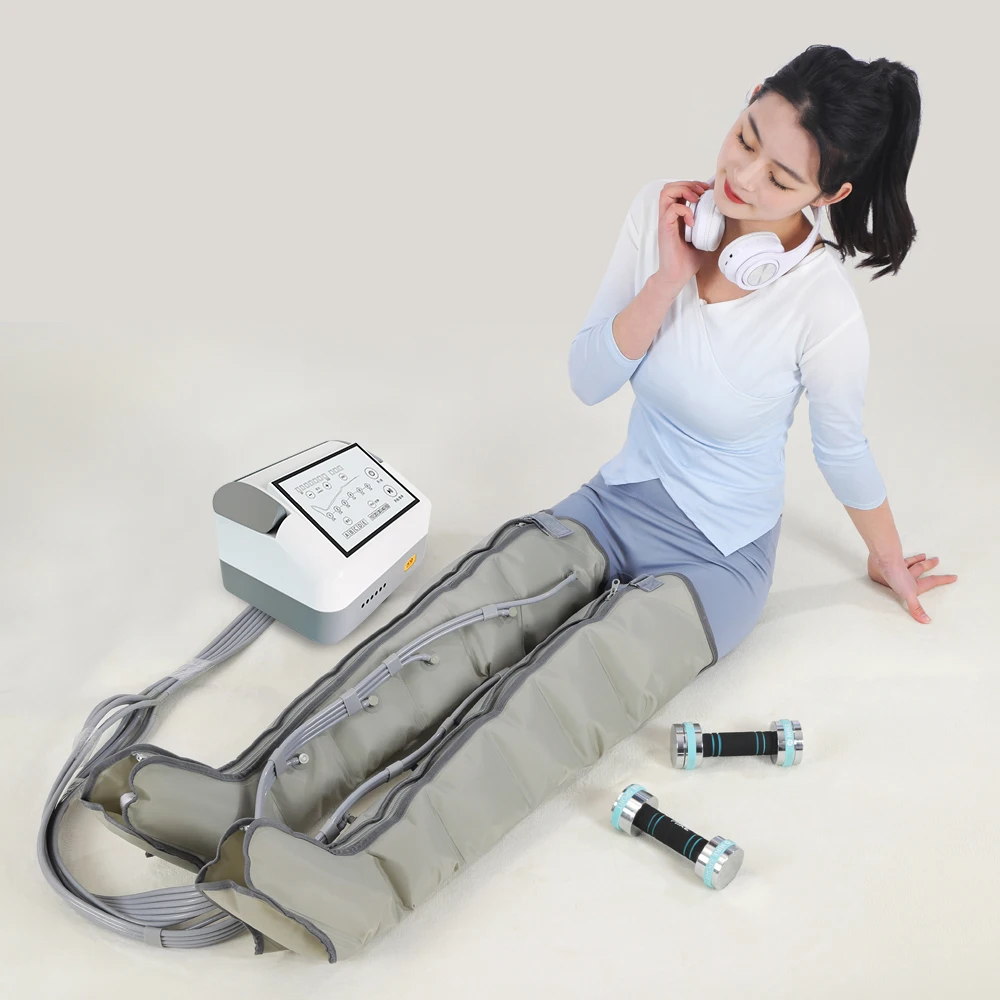 Высокоэластичные 6-камерные компрессионные ботинки для терапии ног