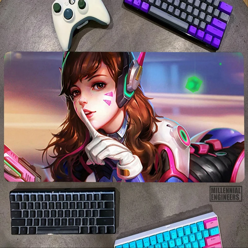 Игровой коврик для мыши O-Overwatch Настольный клавиатуры премиум-класса офисные