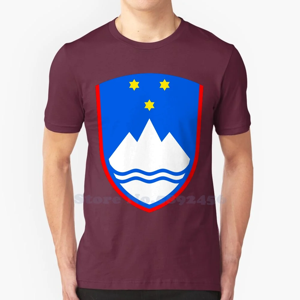 

Словения бренд логотип 2023 уличная одежда футболка высшего качества Графические футболки