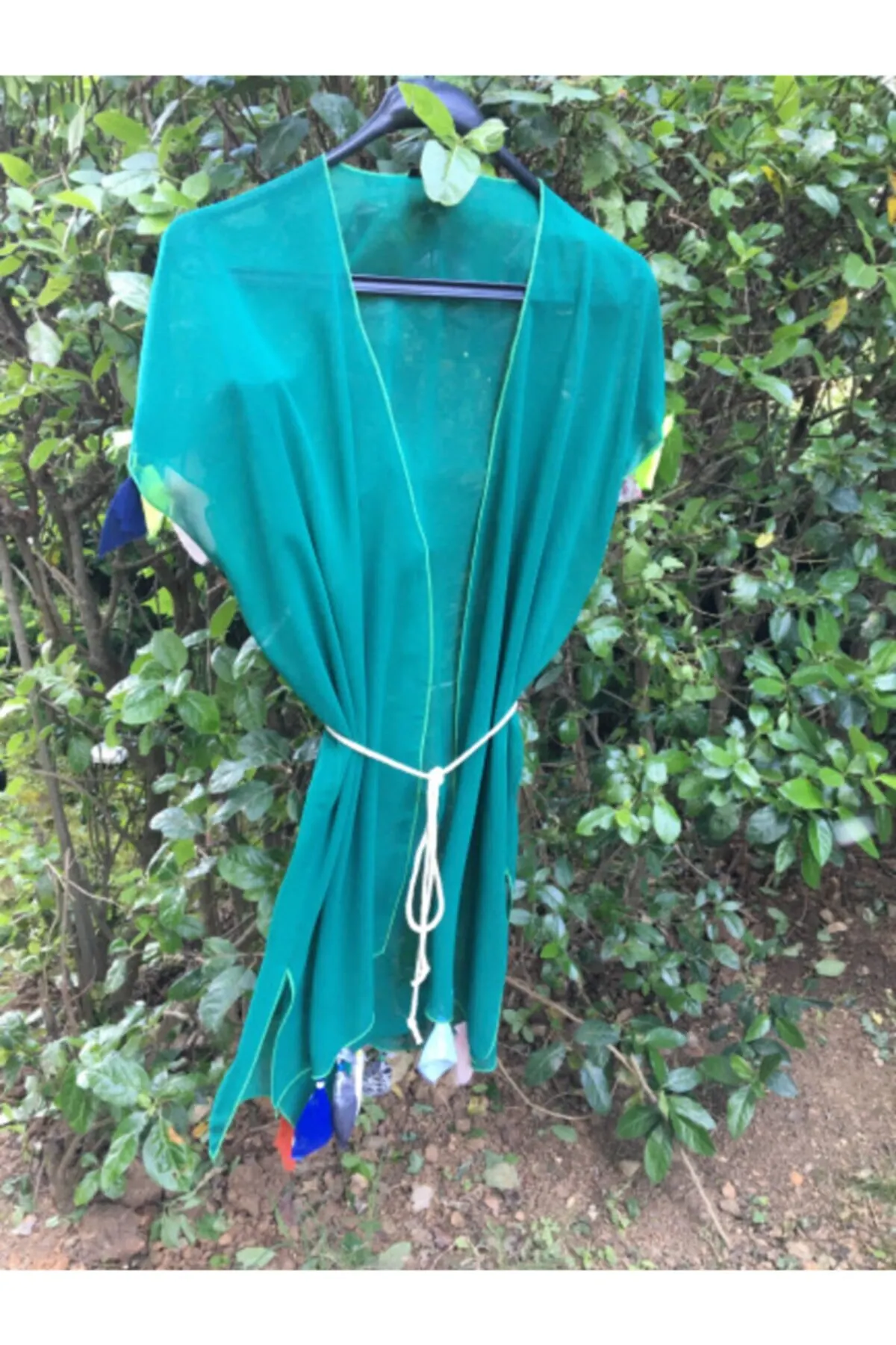 

Women's Pareo Green Swimwear Cover Up Dress Sexy Tunic Suit Beachwear Female Beach Bikini Cover Loose Mini Dress