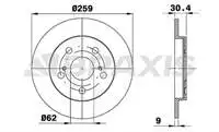 

Store code: AE0455 rear brake disc mirror flat AURIS COROLLA VVT I 1.4