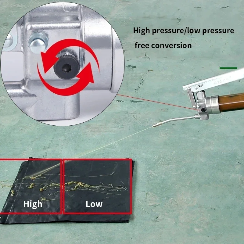 Ручной смазочный пистолет высокого давления 600CC/900CC пистолетная рукоятка шприц