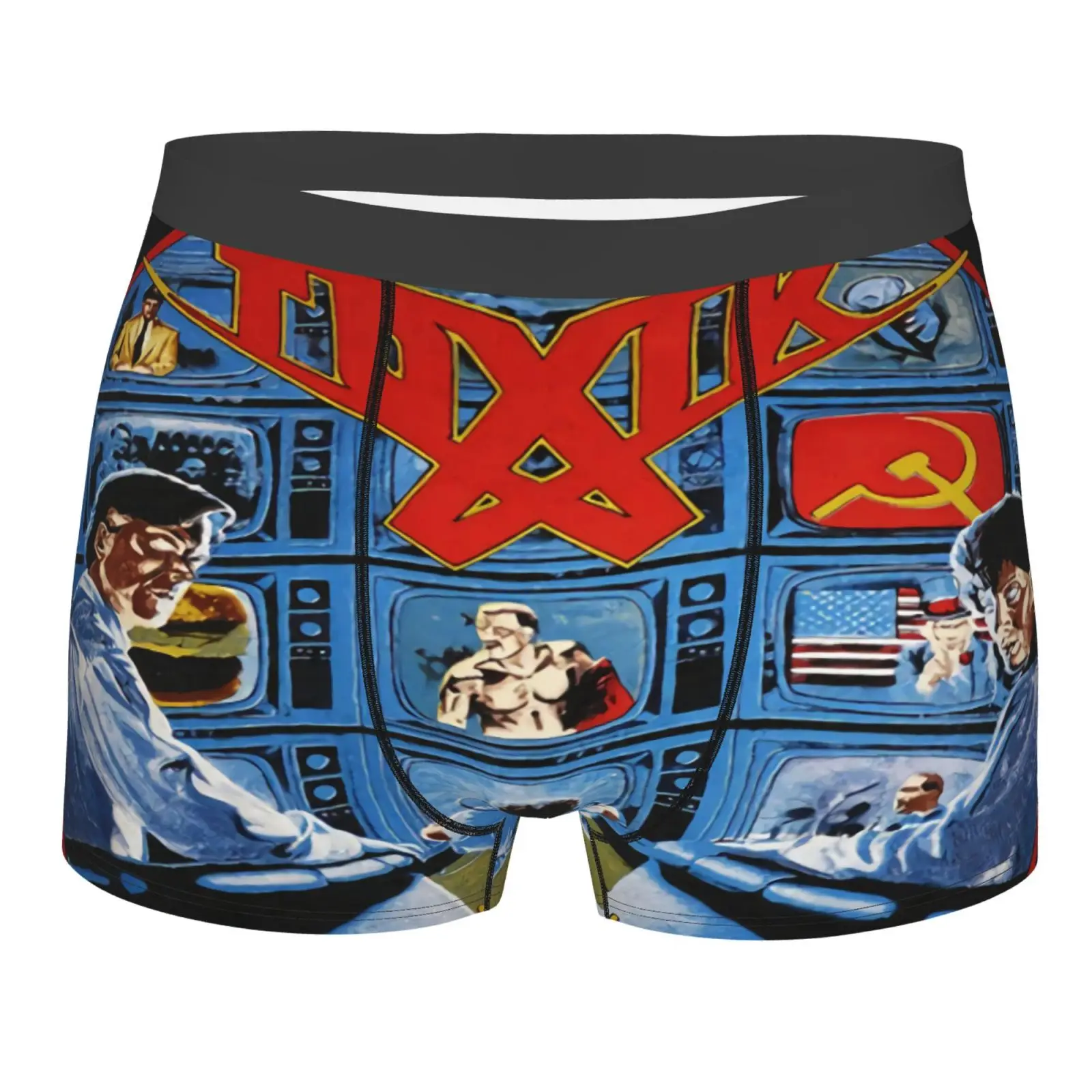 

Toxik Think This Thrash Metal Forbidden Men Underwear Underwear Men For Men Sexy Underwear Teen Boy Set Women Boxer Homme Sexy