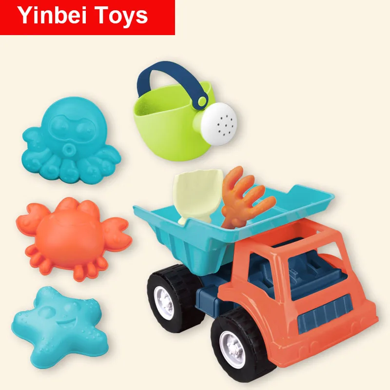 

Beach Toys for Toddlers Kids Sand Toys Beach Bucket Dump Truck Toy Sand Shovel Rake Sand Bucket and Shovel for Kids